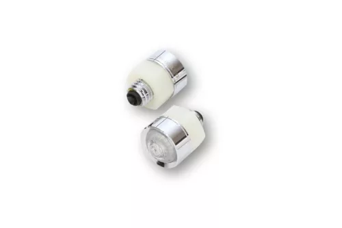 Semnalizator Highsider Mono LED, corp crom, dispersor transparent, față și spate (pereche)