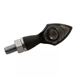   Semnalizator Highsider Pen Head LED, corp negru, dispersor fumuriu, față și spate (pereche)