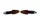 Semnalizator Highsider Arrow mini cu bec, tijă lungă 38 mm, corp negru, dispersor portocaliu (pereche)