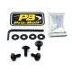 Pro Bolt Bolt Kit Lic Plate M6X16 Black