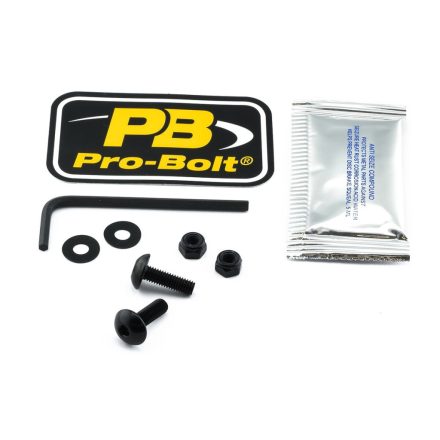 Pro Bolt Bolt Kit Lic Plate Blk