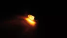 Semnalizator Highsider Spark LED, corp negru, dispersor transparent, față și spate (pereche)