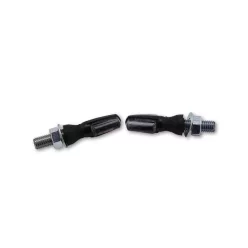   Semnalizator Highsider Spark LED, corp negru, dispersor fumuriu, față și spate (pereche)