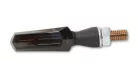 Semnalizator Highsider Scuro LED, corp negru, dispersor fumuriu, față și spate (pereche)