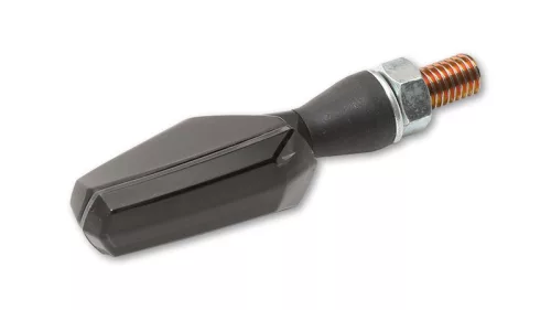 Semnalizator Highsider Scuro LED, corp negru, dispersor fumuriu, față și spate (pereche)