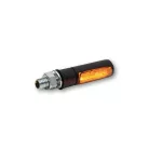 Semnalizator Highsider Conero Black Edition LED, negru mat, dispersor fumuriu (pereche)