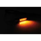 Semnalizator Highsider Conero Black Edition LED, negru mat, dispersor fumuriu (pereche)