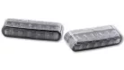 Semnalizator Highsider Shorty modul LED, dispersor fumuriu, față și spate (pereche)