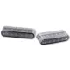 Semnalizator Highsider Shorty modul LED, dispersor fumuriu, față și spate (pereche)