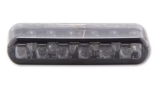 Semnalizator Highsider Shorty modul LED, dispersor fumuriu, față și spate (pereche)