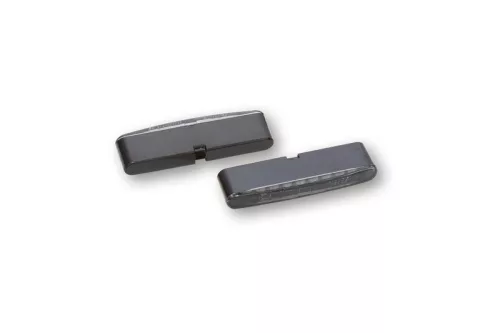 Semnalizator Highsider Stripe modul LED, dispersor fumuriu, față și spate (pereche)