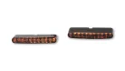 Semnalizator Highsider Stripe modul LED, dispersor fumuriu, față și spate (pereche)