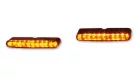 Semnalizator Highsider Stripe modul LED, dispersor fumuriu, față și spate (pereche)