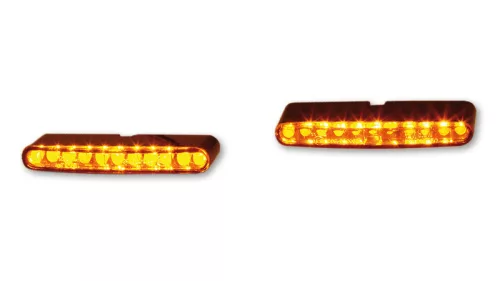 Semnalizator Highsider Stripe modul LED, dispersor fumuriu, față și spate (pereche)