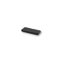   Semnalizator Highsider Stripe-Run modul LED secvențial, corp negru, dispersor fumuriu, față și spate (pereche)