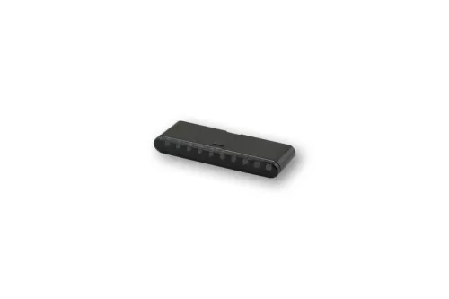 Semnalizator Highsider Stripe-Run modul LED secvențial, corp negru, dispersor fumuriu, față și spate (pereche)
