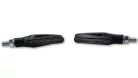 Semnalizator Highsider Stix LED, corp negru, dispersor transparent, față și spate (pereche)