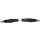 Semnalizator Highsider Stix LED, corp negru, dispersor transparent, față și spate (pereche)