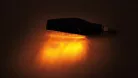 Semnalizator Highsider Stix LED, corp negru, dispersor transparent, față și spate (pereche)