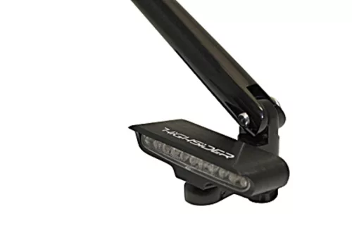 Semnalizator Highsider Stripe LED, corp negru, dispersor transparent, față (pereche)