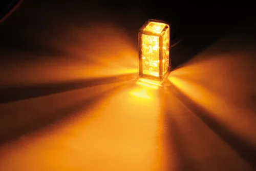 Semnalizator Highsider Cube-V modul LED, dispersor fumuriu, față și spate (pereche)