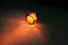 Semnalizator Highsider Micro Pin modul LED, dispersor fumuriu, spate (pereche)