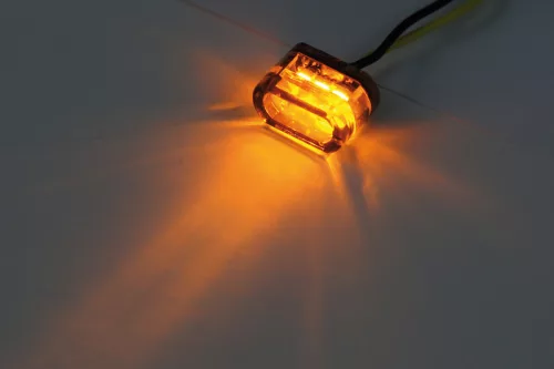 Semnalizator Highsider Module-2 modul LED, dispersor fumuriu, spate (pereche)