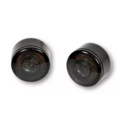   Semnalizator Highsider Apollo modul LED, corp negru, dispersor fumuriu, față și spate (pereche)
