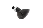 Semnalizator Highsider Montana Bullet LED, negru mat, dispersor fumuriu (pereche)