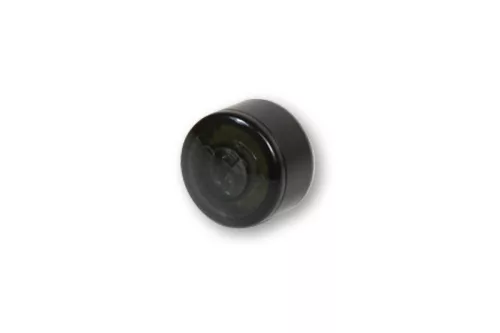 Semnalizator Highsider Apollo LED cu lumină de poziție 2 în 1, negru/fumuriu, omologat E (pereche)