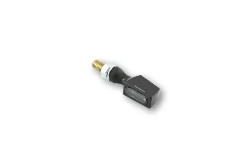 Semnalizator Highsider Surface LED, corp negru, dispersor fumuriu, față și spate (pereche)