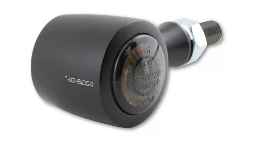 Semnalizator Highsider Enterprise LED, corp roșu, dispersor fumuriu, față și spate (pereche)