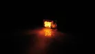 Semnalizator Highsider Picco LED, corp negru, dispersor transparent, spate (pereche)