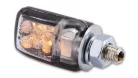 Semnalizator Highsider Picco LED, corp negru, dispersor transparent, spate (pereche)
