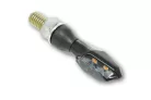 Semnalizator Highsider Sonic-X2 LED, corp negru, dispersor fumuriu, față și spate (pereche)