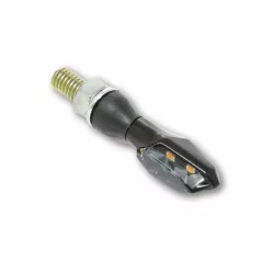   Semnalizator Highsider Sonic-X2 LED, corp negru, dispersor fumuriu, față și spate (pereche)