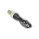 Semnalizator Highsider Sonic-X2 LED, corp negru, dispersor fumuriu, față și spate (pereche)