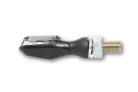 Semnalizator Highsider Sonic-X2 LED, corp negru, dispersor fumuriu, față și spate (pereche)