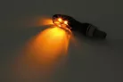 Semnalizator Highsider Sonic-X2 LED, corp negru, dispersor fumuriu, față și spate (pereche)