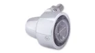 Semnalizator Highsider Classic-X1 LED, corp argintiu, dispersor fumuriu, față și spate (pereche)