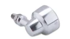 Semnalizator Highsider Classic-X1 LED, corp argintiu, dispersor fumuriu, față și spate (pereche)