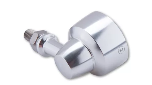 Semnalizator Highsider Classic-X1 LED, corp argintiu, dispersor fumuriu, față și spate (pereche)