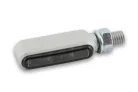 Semnalizator Highsider Bronx LED, argintiu/fumuriu, omologat E (pereche)