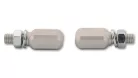 Semnalizator Highsider Stealth-XS Bronx LED, argintiu, dispersor fumuriu (pereche)