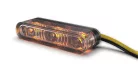 Semnalizator Highsider Star-MX1 Pro LED, corp negru, dispersor fumuriu, față și spate (pereche)