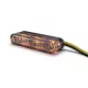 Semnalizator Highsider Star-MX1 Pro LED, corp negru, dispersor fumuriu, față și spate (pereche)