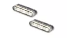 Semnalizator Highsider Star-MX1 Pro modul LED cu lumină de poziție 2 în 1, negru/fumuriu, omologat E (pereche)