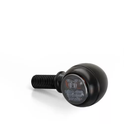 Semnalizator Highsider Circula-S LED, negru mat, dispersor fumuriu (pereche)