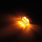 Semnalizator Highsider Little Star-MX Pro modul LED, corp negru, dispersor fumuriu, față și spate (pereche)