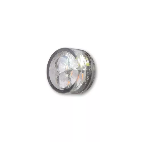 Semnalizator Highsider Module Sixteen LED cu lumină de poziție 2 în 1, dispersor fumuriu, omologat E (pereche)